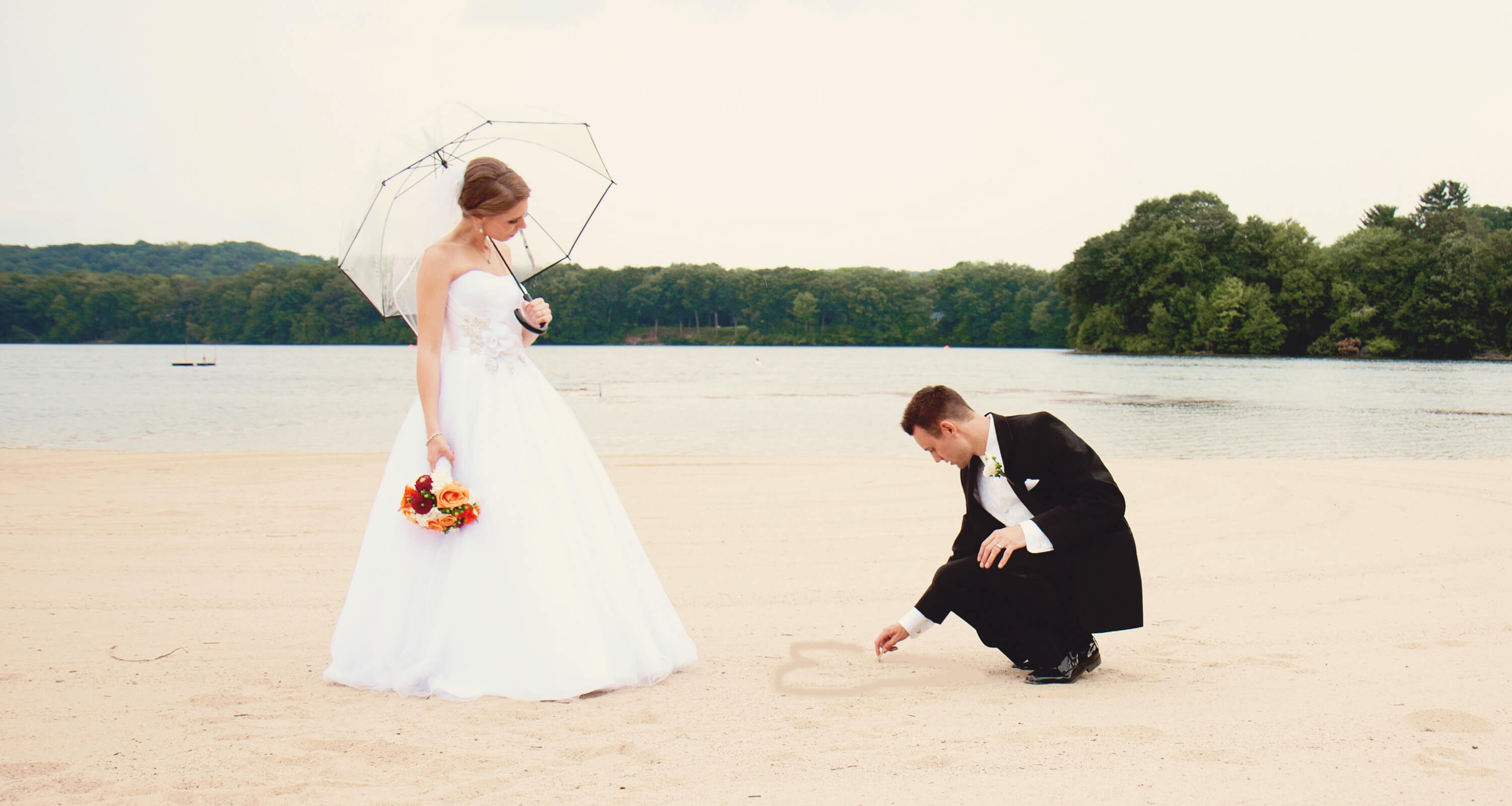 bride and groom